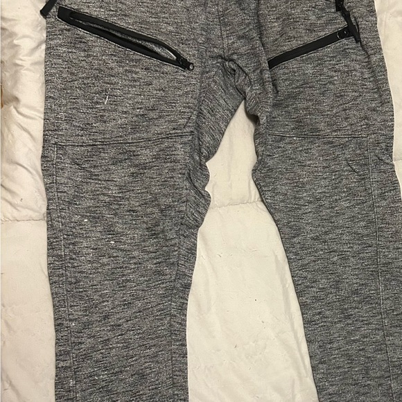 Stone Island Other - Stone Island Sweatpants Mens Large Gray Logo Patch Multi Pockets Fleece Jogger